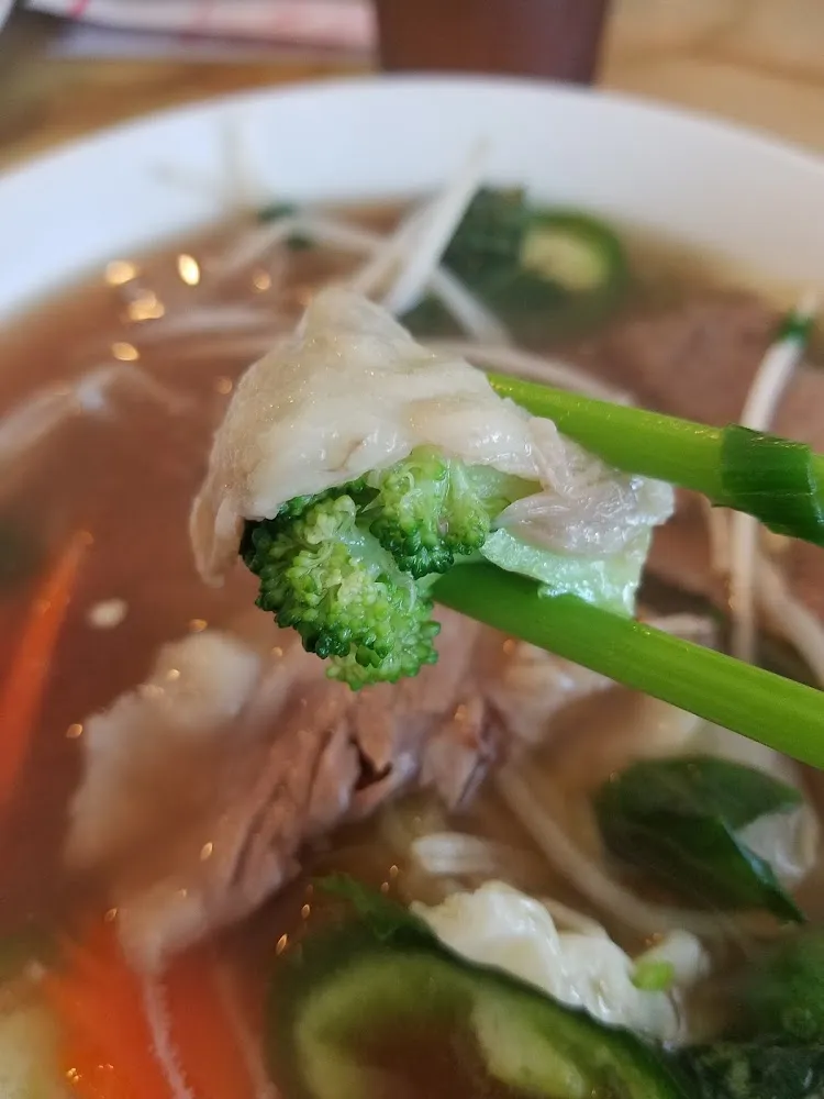 Combo Pho with Veggies Instead of Noodles